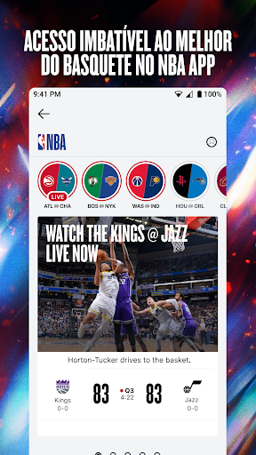 NBA terá jogos exibidos no  de forma gratuita e em