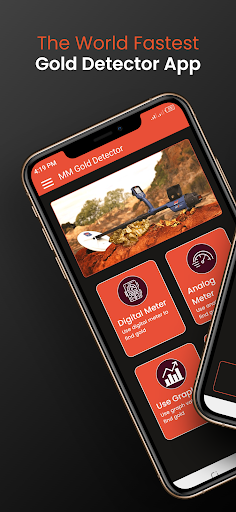 Android application Gold Detector - Gold Indicator screenshort