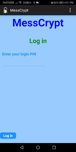 MessCrypt Screen 2