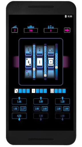 Random Dice Hi-Lo Card Slot Screen 3