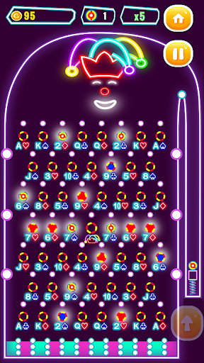 Pinball Poker Neon Slot Screen 3