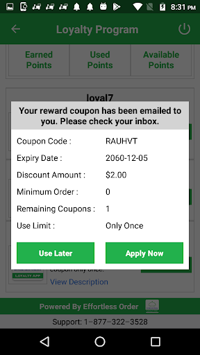 EO Restaurant Loyalty