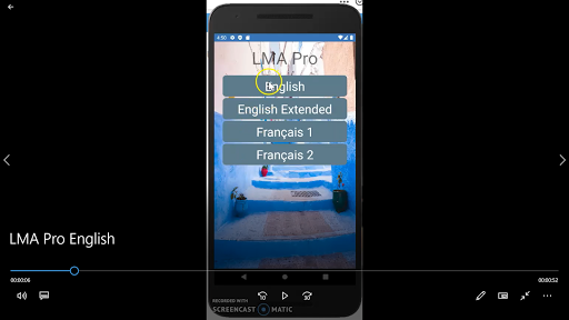 Android application Learn Moroccan Arabic Pro screenshort