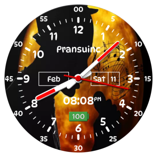 Music Clock Live Wallpaper logo
