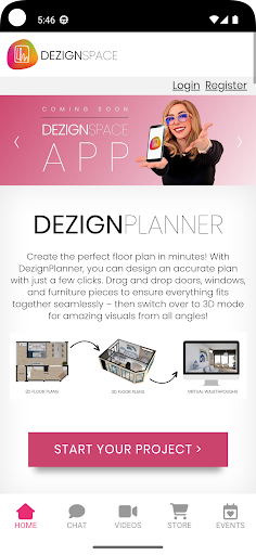Android application DezignSpace screenshort