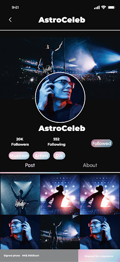 Astroselfie Screen 2