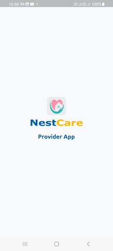 Android application Nestcare Service Provider screenshort
