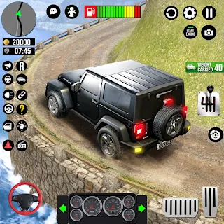 Offroad Jeep Taxi Games apk
