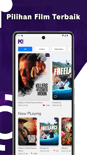Android application Nobar Kuy screenshort
