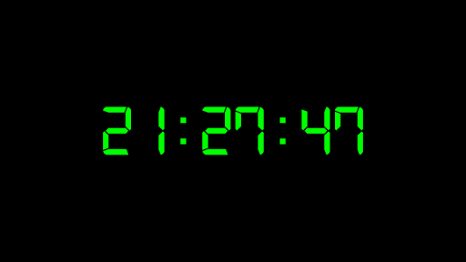 Android application Internet Radio Clock screenshort