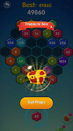 2048 Merge - Hexagon Match