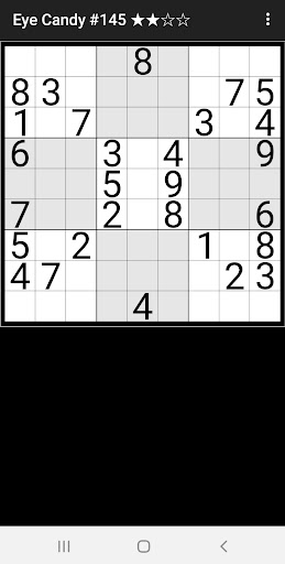 Eye Candy Sudoku Screen 2