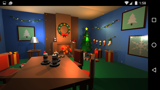 Christmas Room LiveWallpaper3D