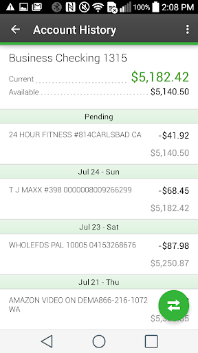 FinWise Bank Screen 2