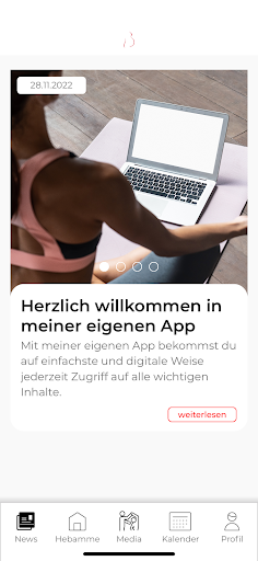 Online-Hebamme Screen 3