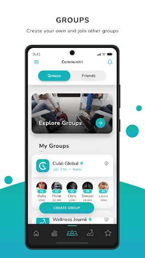 Screenshot of Cubii