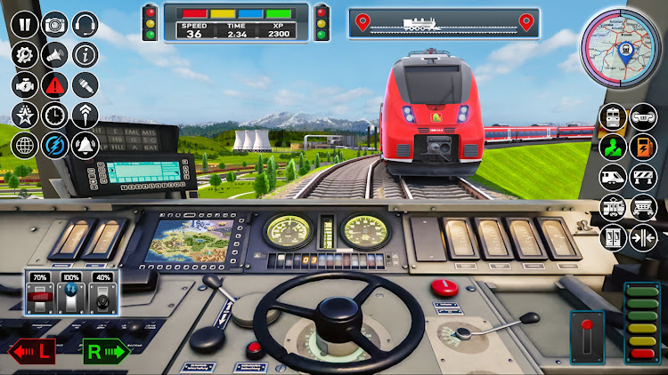 City Train Game 3d Train games - 3.2.9 - (Android)
