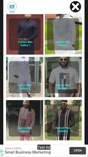 Android application Men Fashion African Styles screenshort