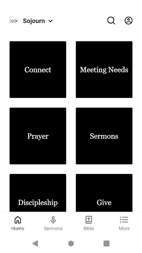 Android application Sojourn Church Nixa screenshort