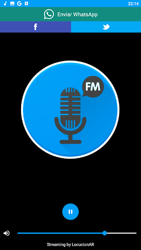 FM Del Lago 102.5 MHz. Screen 2