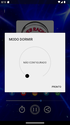 Web Rádio Brilho de Luzes Screen 3