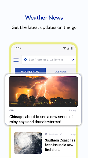 WeatherVane Home: Live Weather screenshot