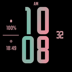 Pastel XL Watch Face