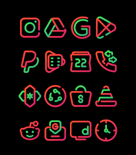 Sandía - Paquete de iconos de líneas Captura de pantalla