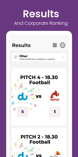Corporate Sports Screen 3