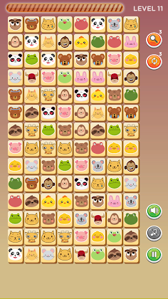 Connect animal classic puzzle - Screenshot 1