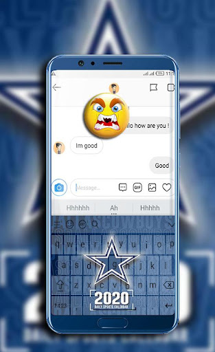 keyboard for Dallas Cowboys fa