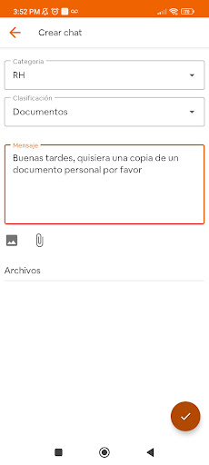School Manager App Colaborador Screen 3