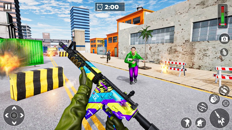 #6. Commando Mission Game Strike (Android) Bởi: 3Bees Games