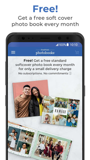 Android application FreePrints Photobooks screenshort