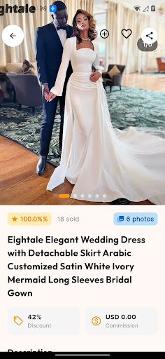 Wedding dress shopping online