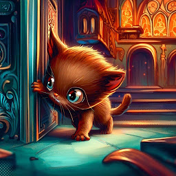 Icon image The Curious Kitten - Kids Book