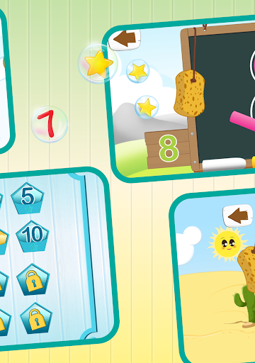 Screenshot of Write Numbers: Tracing 123