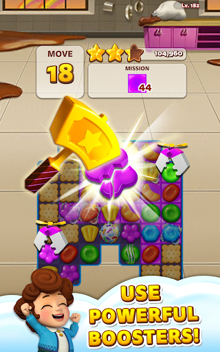 Sweet Road: Cookie Rescue Free Match 3 Puzzle Game screenshots 12