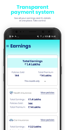 Android application Shrinithi Insurance screenshort