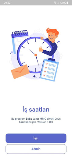 İş saatları Screen 2
