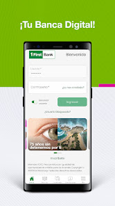 Screenshot 1 FirstBank Tu Banca Digital App android