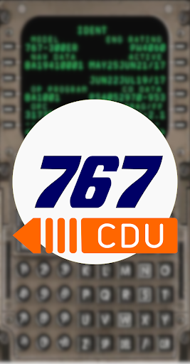 Android application Captain Sim 767 Wireless CDU screenshort