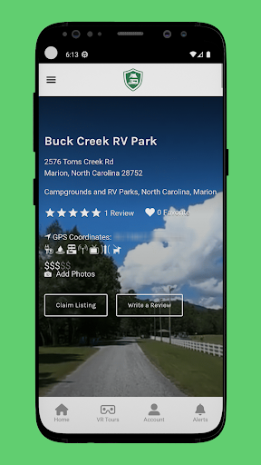 Campground Views Screen 3