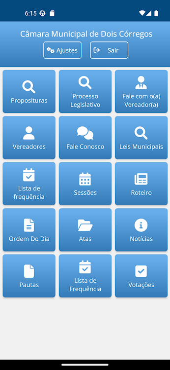 Câmara Municipal Dois Corregos - 2.3.3 - (Android)