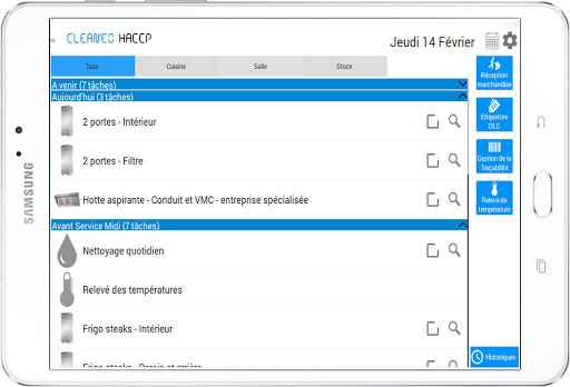 Android application Cleaneo screenshort