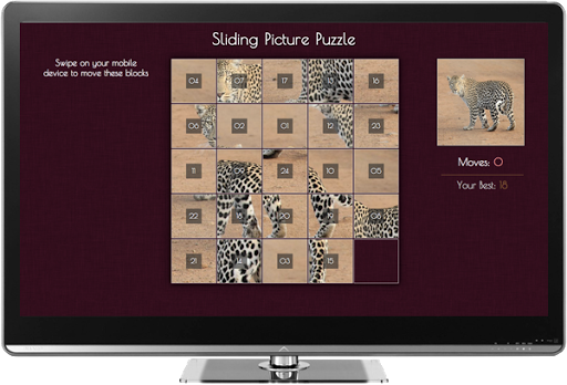 Slide Puzzle Game Chromecast