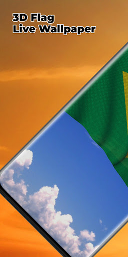 Android application Brazil Flag Live Wallpaper screenshort