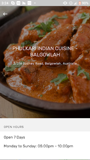 Phulkari Indian Cuisine Screen 3