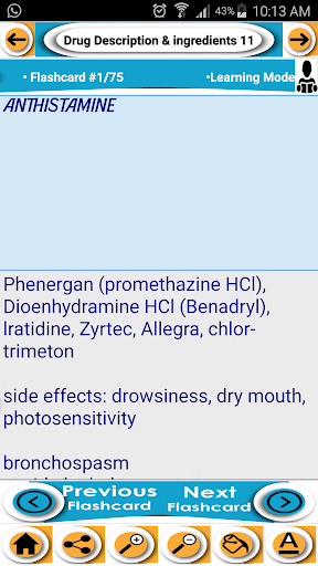Pharmacology Drugs Classificat