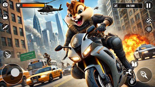 Squirrel Hero 3D Gun Master 15